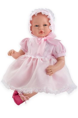 MG10056 Lalka bobas dziewczynka Vera w różowej sukience - 46 cm