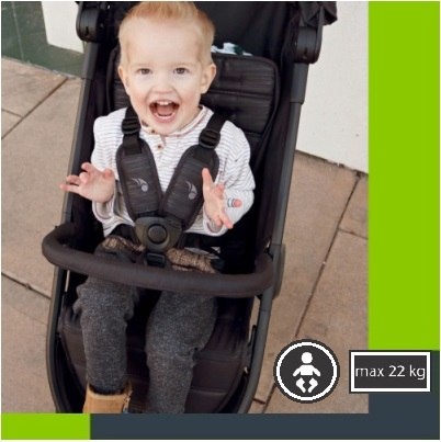 BBJ CITY TOUR 2 Baby Jogger wózek spacerowy do 22 kg - CARBON