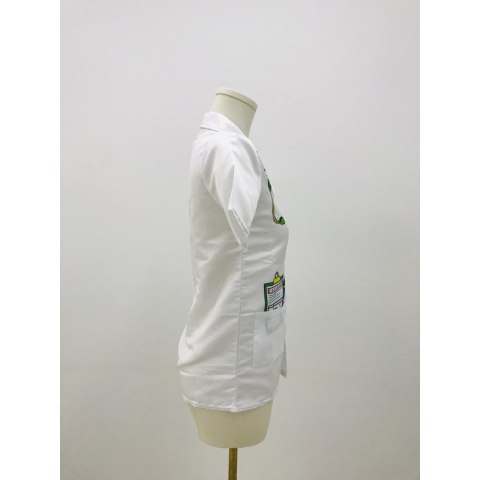 WOOPIE Strój Fartuch Lekarza Doktora Ubranko dla Dzieci do ok. 120 cm
