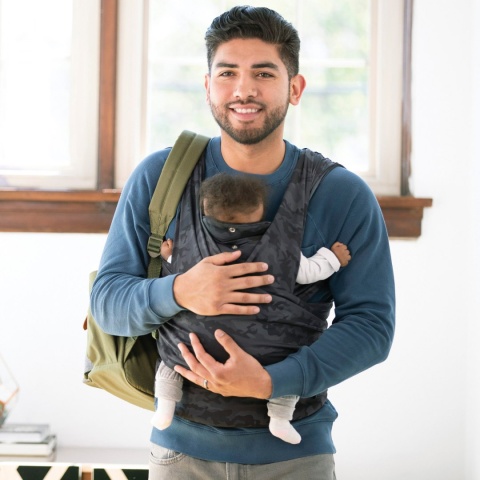 Chicco Boppy ComfyFit Nosidełko dla dziecka 0m+ do 15kg jak chusta - CAMOUFLAGE