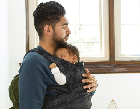 Chicco Boppy ComfyFit Nosidełko dla dziecka 0m+ do 15kg jak chusta - CAMOUFLAGE