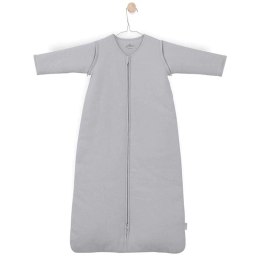 Jollein - Śpiworek niemowlęcy całoroczny 4 Pory Roku z odpinanymi rękawami Tiny Waffle Soft GREY 110 cm