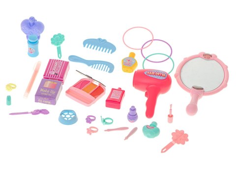 Toaletka dla dzieci kuferek na kosmetyki biżuteria