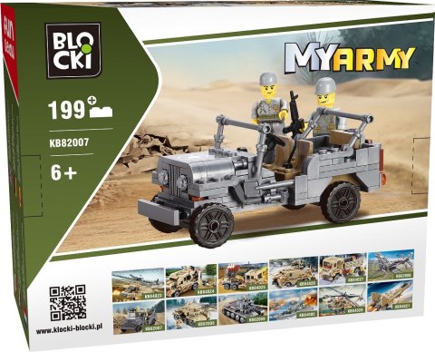 Klocki Blocki MyArmy Gazik 199 el.