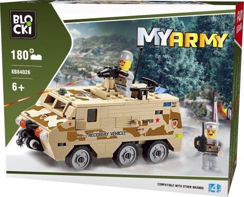 Klocki Blocki MyArmy Wóz Bojowy 180 el.