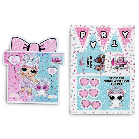 LOL Surprise Prezent Deluxe Różowa Walizka z Lalką