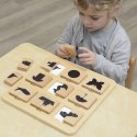 MASTERKIDZ Układanka Dopasowanie Kształtów Montessori