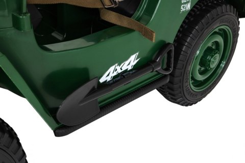 Pojazd Retro Wojskowy 4x4 Zielony