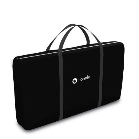 TIMON Lionelo 3w1 składane łóżeczko dostawne, przybornik, torba, co-sleeping - blue navy