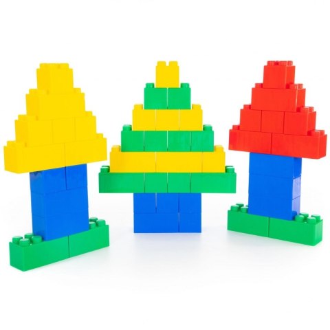 Olbrzymie Klocki XXL Plac budowy 72 elem.