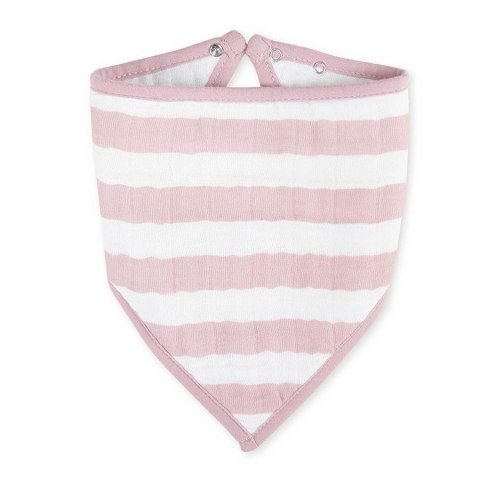 Aden+anais Śliniak muślinowy bandana HEART BREAKER STRIPE