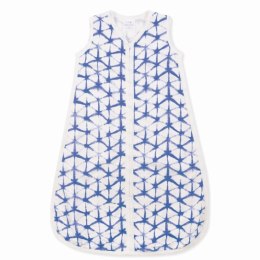 Aden+anais Śpiworek bambusowy INDIGO SHIBORI rozmiar L