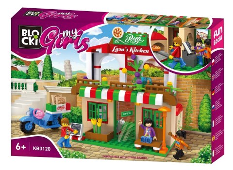 Klocki Blocki MyGirls Pizzeria Lary 264 el.