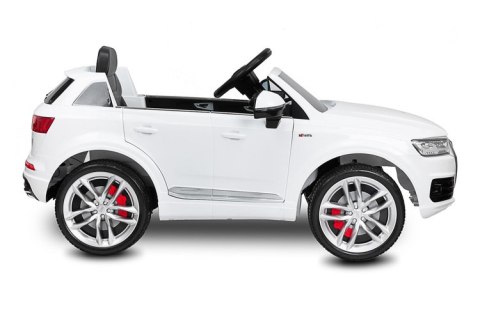 POJAZD NA AKUMULATOR AUDI Q7 WHITE TOYZ