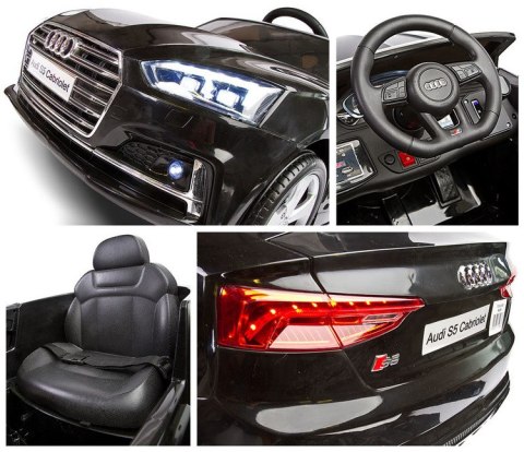 POJAZD NA AKUMULATOR AUDI S5 BLACK TOYZ