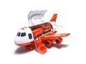 Transporter samolot + 3 auta straż pożarna