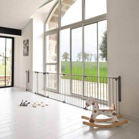 Safety 1st Bramka Modular 5 (od 82 do 350 cm) 24966580 light grey