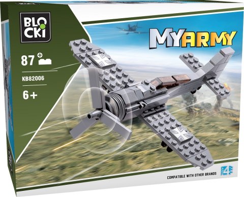 Klocki Blocki MyArmy Samolot 87 el.
