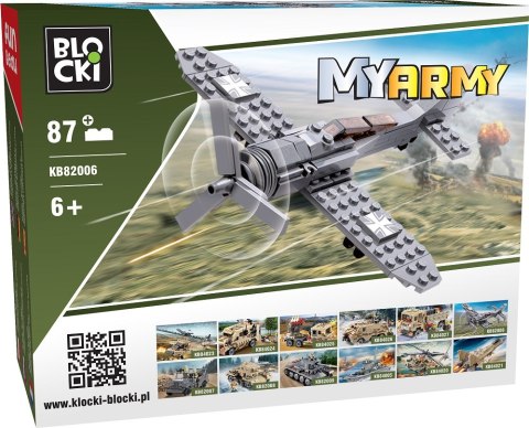 Klocki Blocki MyArmy Samolot 87 el.