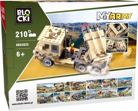 Klocki Blocki MyArmy Wyrzutnia Rakiet 210 el.