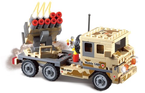 Klocki Blocki MyArmy Wyrzutnia Rakiet 210 el.