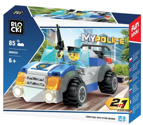 Klocki Blocki MyPolice 2 W 1 85 el.
