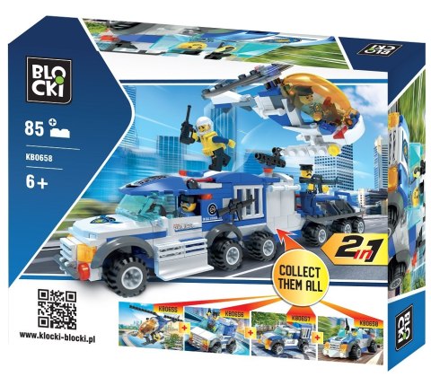 Klocki Blocki MyPolice 2 W 1 85 el.