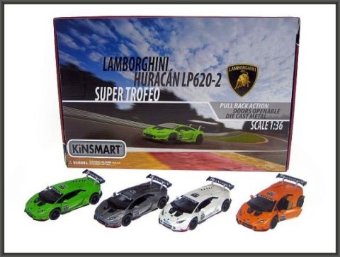 Samochód Lamborghini Huracan 1:36 p12 HIPO, mix cena za 1szt.