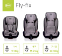 FLY-FIX 4Baby fotelik 9-36kg isofix - Grey