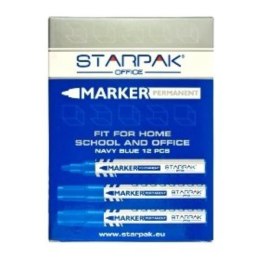 Marker niebieski okr. p12. STARPAK, cena za 1szt.