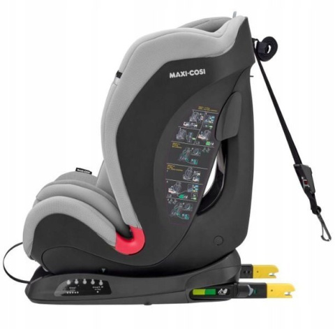 TITAN PLUS Maxi Cosi 9-36 kg Titan+ fotelik samochodowy od 9 miesiąca do 12 roku - AUTHENTIC GREY