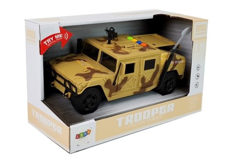 Auto Wojskowe Terenowe 1:16 Otwierane Drzwi Światła i Dźwięki
