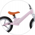 MoMi ULTI Rowerek biegowy dla dziewczynki koła 12'' - Różowy piórka