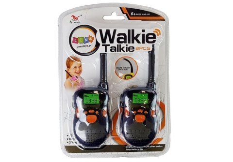 Walkie Talkie Krótkofalówki Zasięg 100 m Granatowe Dla Dzieci
