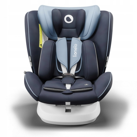 BASTIAAN ONE Lionelo Obrotowy fotelik samochodowy 0-36 kg Isofix RWF - Blue Navy