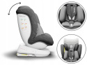 BASTIAAN ONE Lionelo Obrotowy fotelik samochodowy 0-36 kg Isofix RWF - Grey Graphite