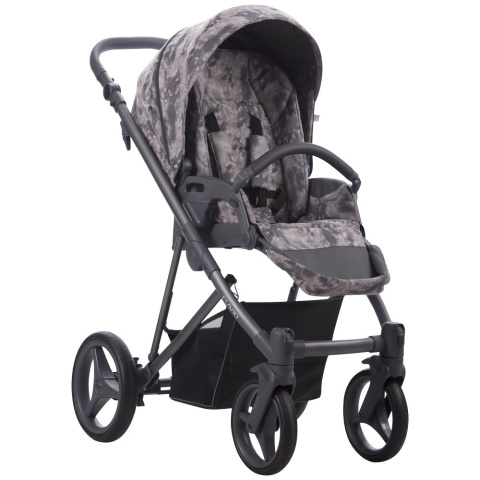 FLAVIO 2w1 Bebetto wózek wielofunkcyjny głęboko-spacerowy - 104/GRAF