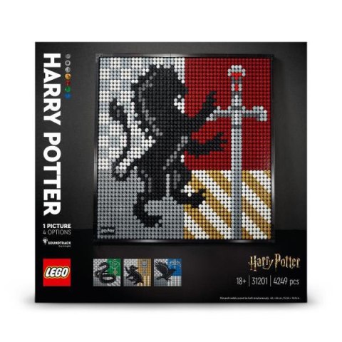 LEGO 31201 ART HARRY POTTER Herby Hogwartu p3
