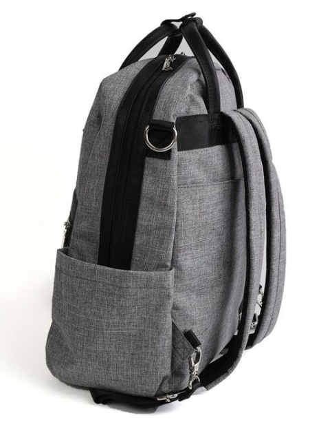 FAVE JOISSY Plecak i torba dla mamy 2w1 - Grey Melange