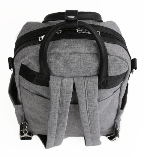 FAVE JOISSY Plecak i torba dla mamy 2w1 - Grey Melange