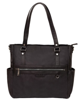 LILY JOISSY torba dla mamy, minimalizm i prostota - black