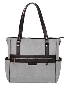 LILY JOISSY torba dla mamy, minimalizm i prostota - grey melange