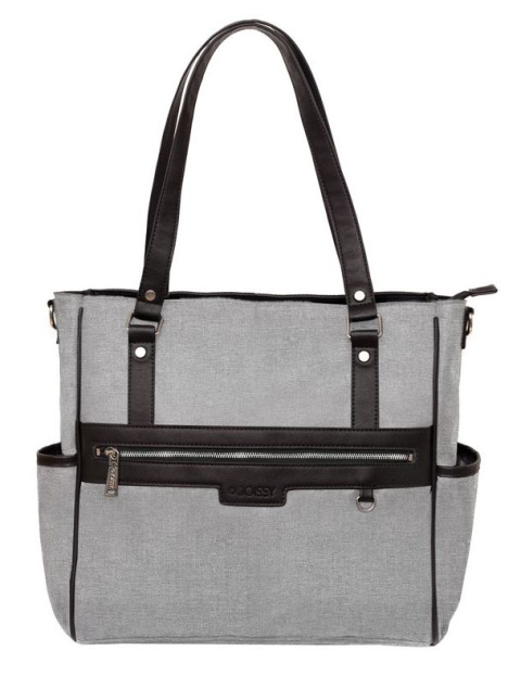 LILY JOISSY torba dla mamy, minimalizm i prostota - grey melange