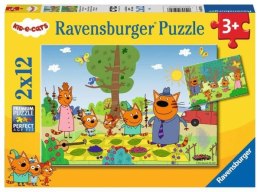 Puzzle 2x12el Kot-O-Ciaki 050796 RAVENSBURGER p12