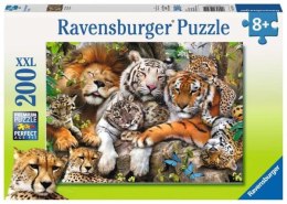 Puzzle 200el XXL Dzikie koty 127214 RAVENSBURGER p6