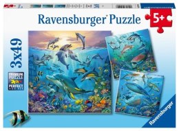 Puzzle 3x49el Podwodne życie 051496 RAVENSBURGER p8