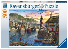 Puzzle 500el Poranek w porcie 150458 RAVENSBURGER p6