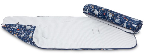 Sensillo śpiworek letni Wafel - KRAINA ZWIERZĄT SZARY