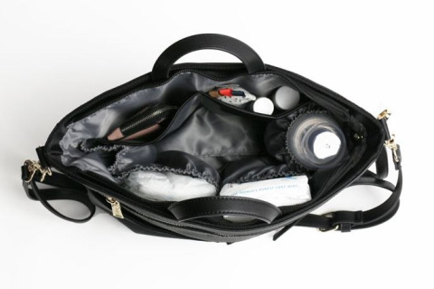 ELEN JOISSY torba dla mamy oraz organizer do wózka w jednym - Black