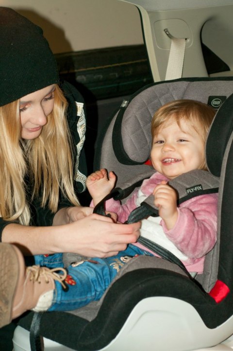 Fotelik Fly-fix 9-36 kg Black